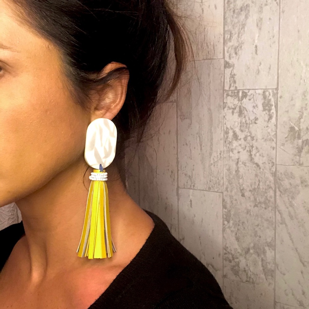 Handmade polymer earrings